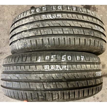 LETNÍ PNEU BAZAR 205/50 R17 89 V BARUM BRAVURIS 3HM - profil 7,5 mm 95% DOT1116