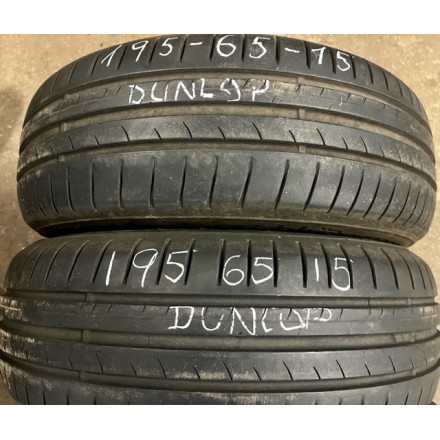 LETNÍ PNEU BAZAR 195/65 R15 91 H Dunlop SP Sport Blueresponse - profil 6 mm 75% DOT4615