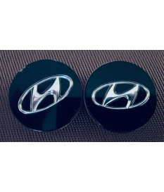 Středové pokličky kol/kryty nábojů kol orig. Hyundai cca 60 mm...