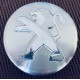 Středové pokličky kol/kryty nábojů kol orig. Peugeot cca 60 mm stříbrná/chrom použité zánovní