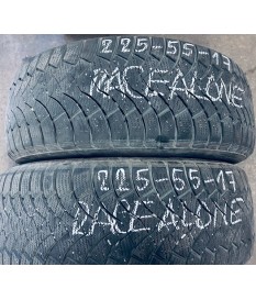 ZIMNÍ PNEU BAZAR 225/55 R17 97 H Racealone Snoway I - profil 6-7 mm...