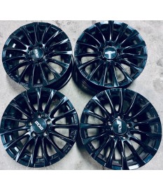 ALU KOLA BAZAR - OXXO Oberon black Mercedes A/B/CLA/V-klasse 6,5x16 ET38 5x112 NB66,6 DOBRÝ STAV KBA 51293