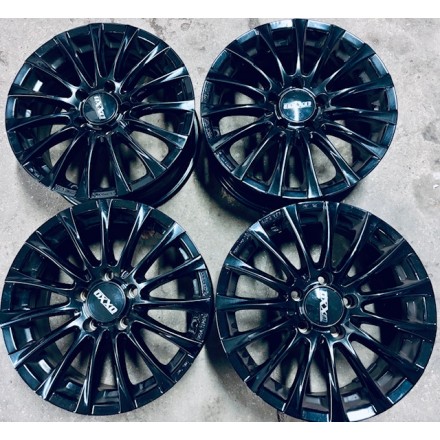 ALU KOLA BAZAR - OXXO Oberon black Mercedes A/B/CLA/V-klasse 6,5x16 ET38 5x112 NB66,6 DOBRÝ STAV KBA 51293