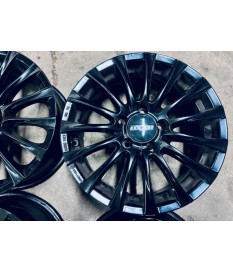 ALU KOLA BAZAR - OXXO Oberon black Mercedes A/B/CLA/V-klasse 6,5x16 ET38 5x112 NB66,6 DOBRÝ STAV KBA 51293