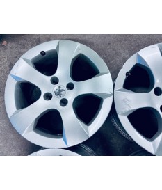 ALU KOLA BAZAR - Peugeot 3008 I /5008 I - 7,5x17 ET29 4x108 NB65,1 orig. 9673738677 9684883880 SAVARA senzory DOBRÝ STAV