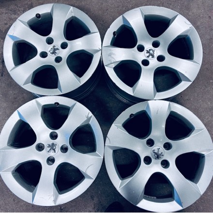 ALU KOLA BAZAR - Peugeot 3008 I /5008 I - 7,5x17 ET29 4x108 NB65,1 orig. 9673738677 9684883880 SAVARA senzory DOBRÝ STAV