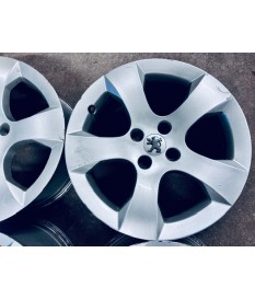 ALU KOLA BAZAR - Peugeot 3008 I /5008 I - 7,5x17 ET29 4x108 NB65,1 orig. 9673738677 9684883880 SAVARA senzory DOBRÝ STAV