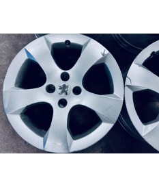 ALU KOLA BAZAR - Peugeot 3008 I /5008 I - 7,5x17 ET29 4x108 NB65,1 orig. 9673738677 9684883880 SAVARA senzory DOBRÝ STAV