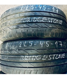 LETNÍ PNEU BAZAR 225/45 R17 91 V Bridgestone Turanza T001 FR - profil 5/6/6/6 mm 65-75% DOT0415