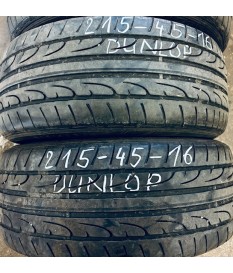 LETNÍ PNEU BAZAR 215/45 R16 86 H Dunlop SP Sportmaxx - profil 4/4/4,5/5 mm 50-65% DOT07194411