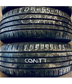 LETNÍ PNEU BAZAR 205/55 R16 91 V CONTINENTAL EcoContact 5 - profil 5/5,5/6/6 mm 65-75% DOT0118