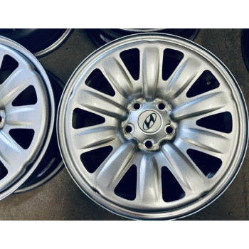 PLECHOVÉ HYBRIDNÍ DISKY BAZAR - HYUNDAI/KIA 7X17 ET51 5X1114,3 NB67 VELMI DOBRÝ STAV !!!