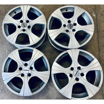 ALU KOLA BAZAR - CARMANI 6,5x16 ET39 5X105 NB56,6 Opel/Chevrolet DOBRÝ STAV KBA 50082