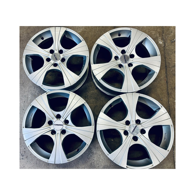ALU KOLA BAZAR - CARMANI 6,5x16 ET39 5X105 NB56,6 Opel/Chevrolet DOBRÝ STAV KBA 50082