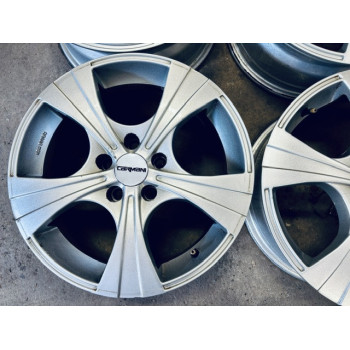 ALU KOLA BAZAR - CARMANI 6,5x16 ET39 5X105 NB56,6 Opel/Chevrolet DOBRÝ STAV KBA 50082
