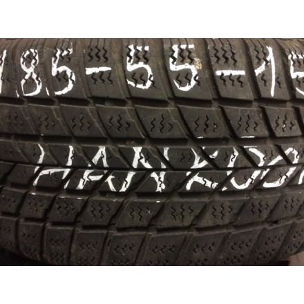 ZIMNÍ PNEU BAZAR 185/55 R15 82 H Hankook W400 profil 5 mm 65%