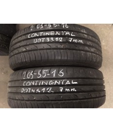 LETNÍ PNEU BAZAR 205/55 R16 91 H Continental PremiumContact 2 E - profil 7-7 mm 90% DOT4612-3312
