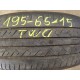 195/65 R15 91 H TWO - kusovka profil 4.5 mm 55% DOT0115