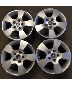 ALU KOLA BAZAR - SKODA OCTAVIA II 6,5X15 ET50 5X112 NB57.1 ORIG. 1Z0601025 DOBRÝ STAV!