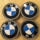 Středové pokličky kol - Original BMW kryty nábojů kol POUŽITÉ ZÁNOVNÍ