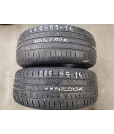 LETNÍ PNEU BAZAR 215/55 R16 93 W HANKOOK K115 VENTUS RPIME 2 - profil 5.5-5.5 mm 65% DOT 0512