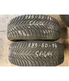 LETNÍ PNEU BAZAR 185/60 R14 82 H SAVA INTENSA - profil 5-5 mm 65%