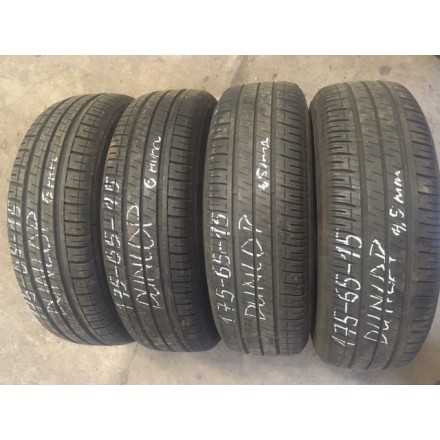 LETNÍ PNEU BAZAR 175/65 R15 84 T Dunlop SP30 - profil 2x4.5 mm 2x6 mm 55-75%
