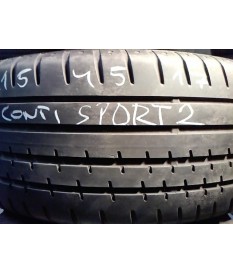 215/45 R17 91 W Continental SportContact 2 XL - kusovka profil 5 mm 65%