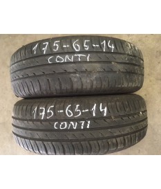 LETNÍ PNEU BAZAR 175/65 R14 82 T Continental EcoContact 3 - profil 4.5 mm 55%
