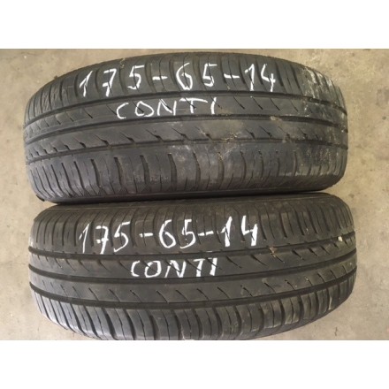 LETNÍ PNEU BAZAR 175/65 R14 82 T Continental EcoContact 3 - profil 4.5 mm 55%